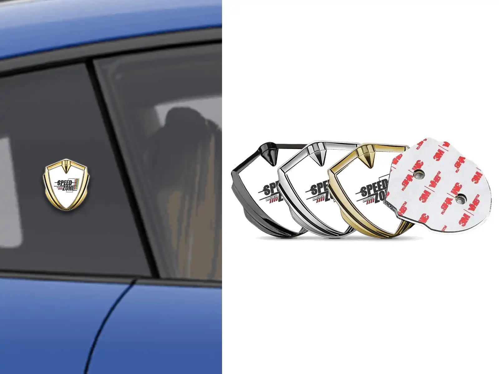 Custom Fender Badge Pro Style Stainless Steel